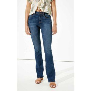 American Eagle 360 Super Stretch Skinny Kick Jeans Size 0 Short - LIKE NEW!